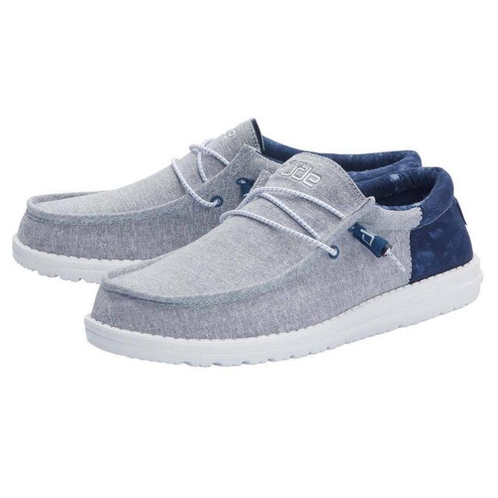 Hey Kumpel Indigo Tie Dye Wally Funk - Detailansicht