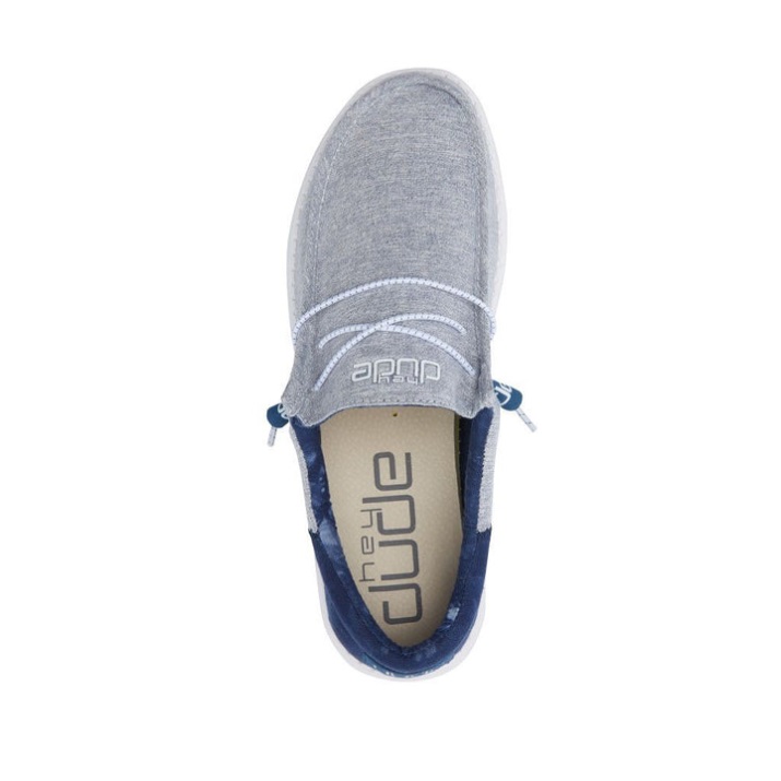 Hey Kumpel Indigo Tie Dye Wally Funk - verschiedene Ansichten