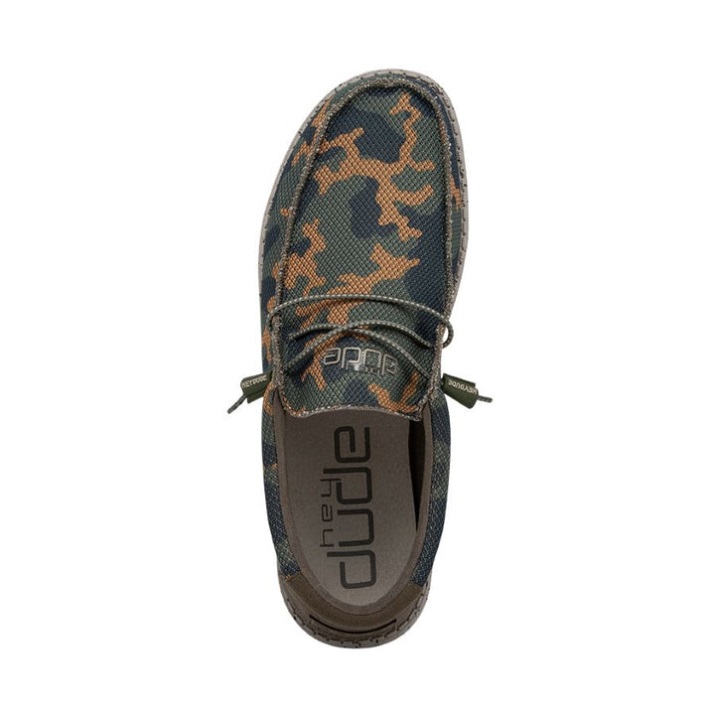 Hey Dude Dschungel Camo Wally Sox Tragebeispiel