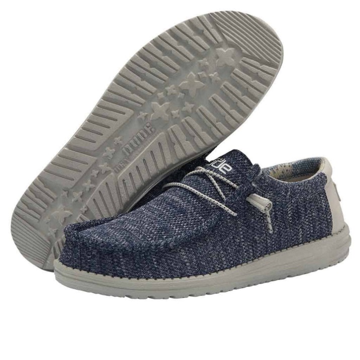Hey Dude Wally Sox Mondbeschienener Ozean Farbdetails