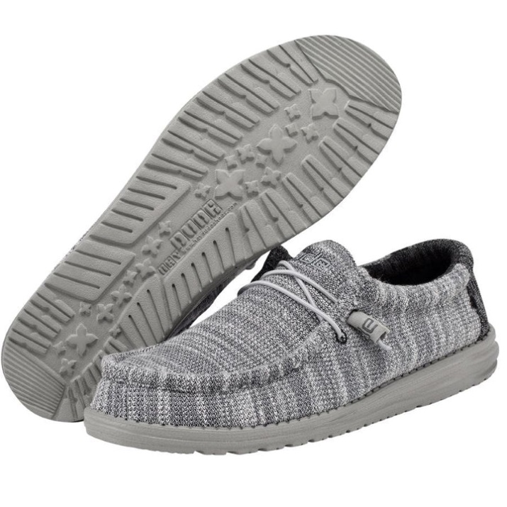 Hey Dude Schuhe Herren - Detail der elastischen Schnürung