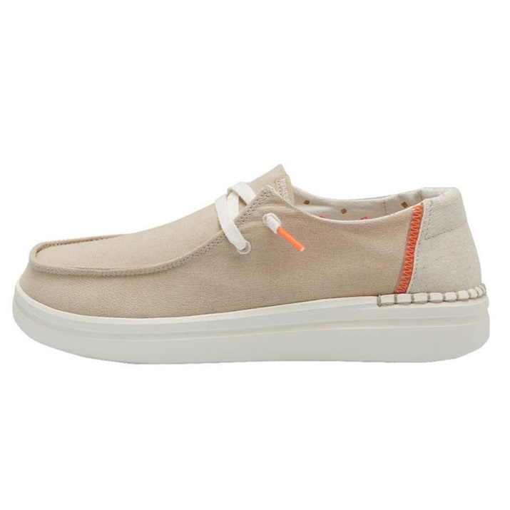 Hey Dude Schuhe Herren Sandshell Wendy Rise Chambray Frontansicht