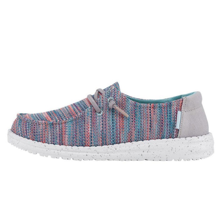 Hey Dude Sonnenuntergang Rosa Wendy Sox Damen Schuhe