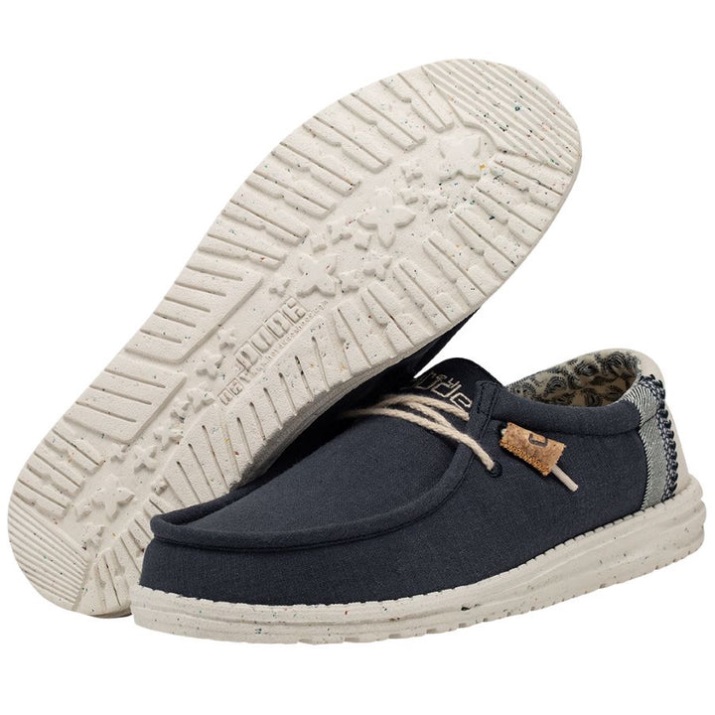 Wally Break Stitch Navy Tech Einzelnähe