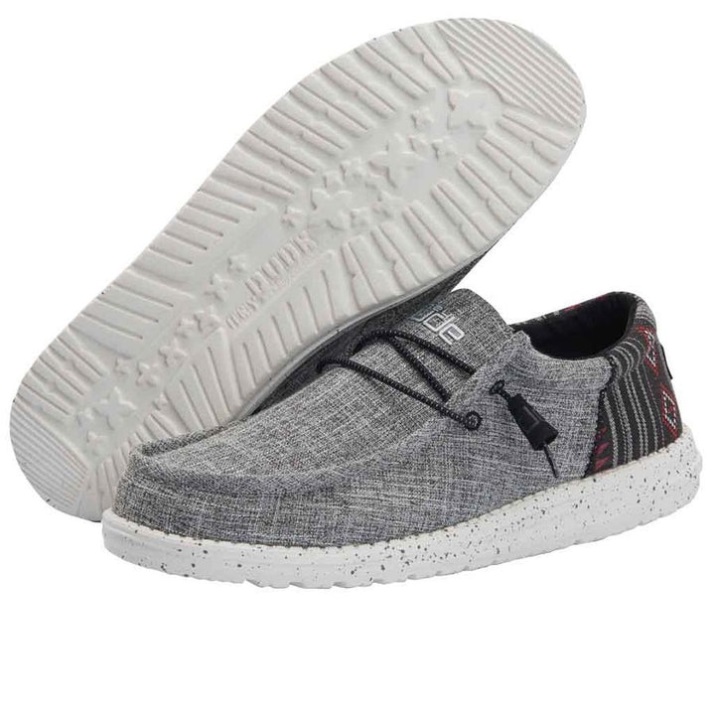 Detailansicht Wally Funk Black Aztec Hey Dude Wally Funk Black Aztec Detailansicht