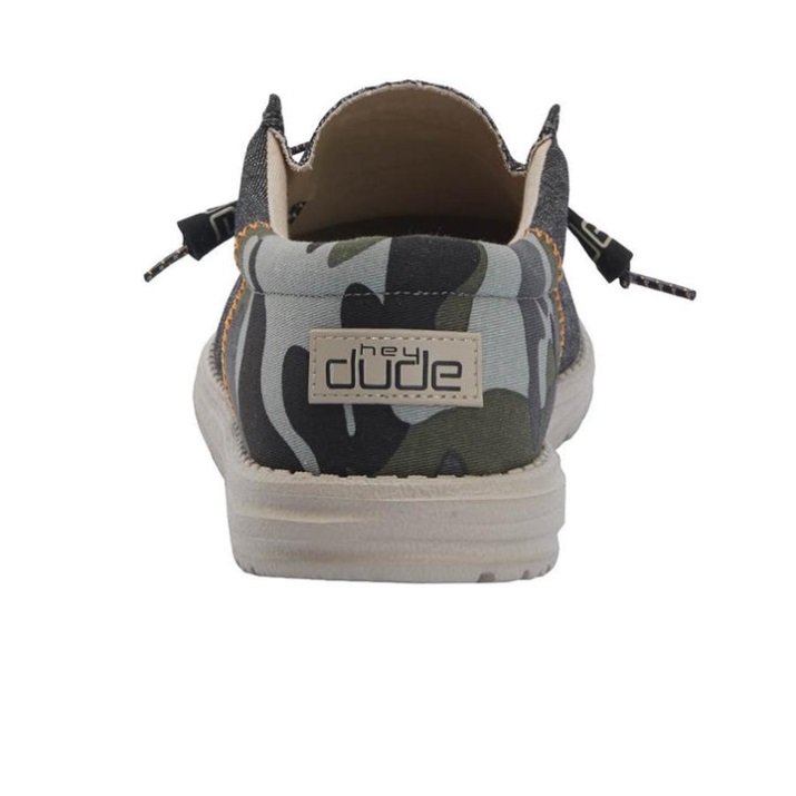 Hey Dude Wally Funk Camo Dunkelgrau Multi-Winkel-Display