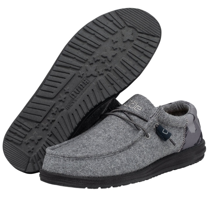Wally Funk Wollgrau Camo Sole Nahup