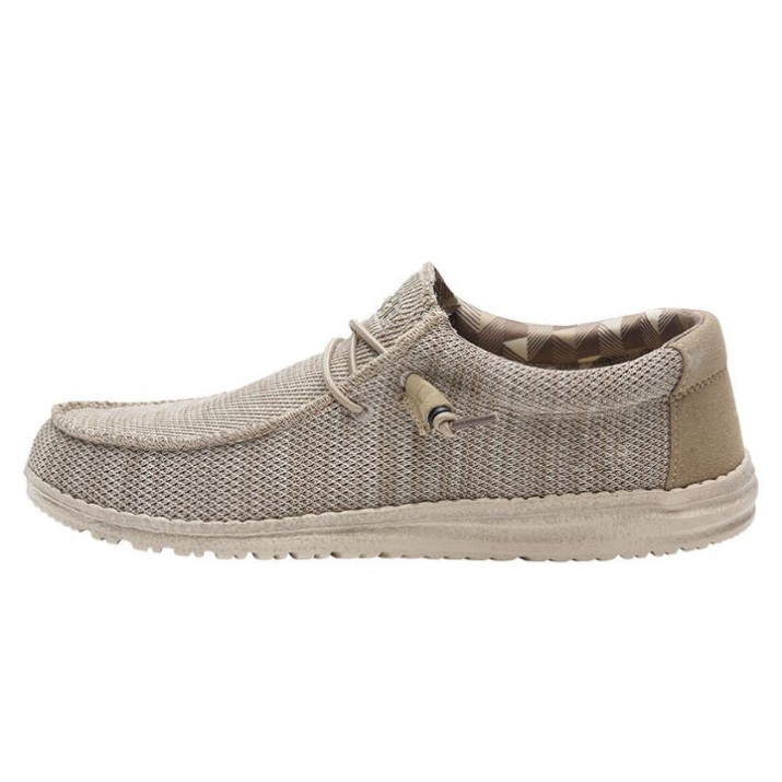 Hey Mann Wally Sox Beige Frontanicht