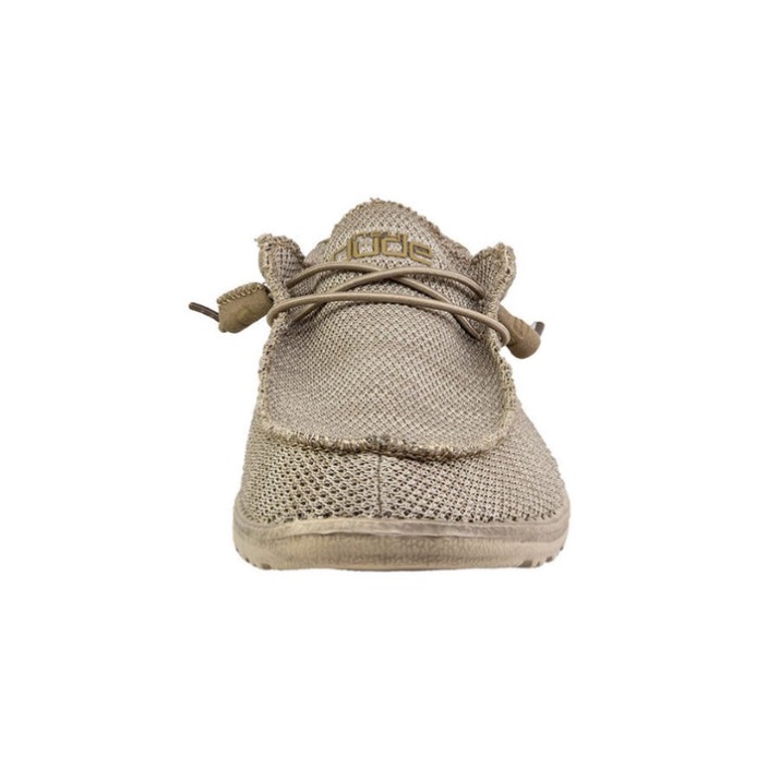Hey Dude Wally Sox Beige Detailansicht