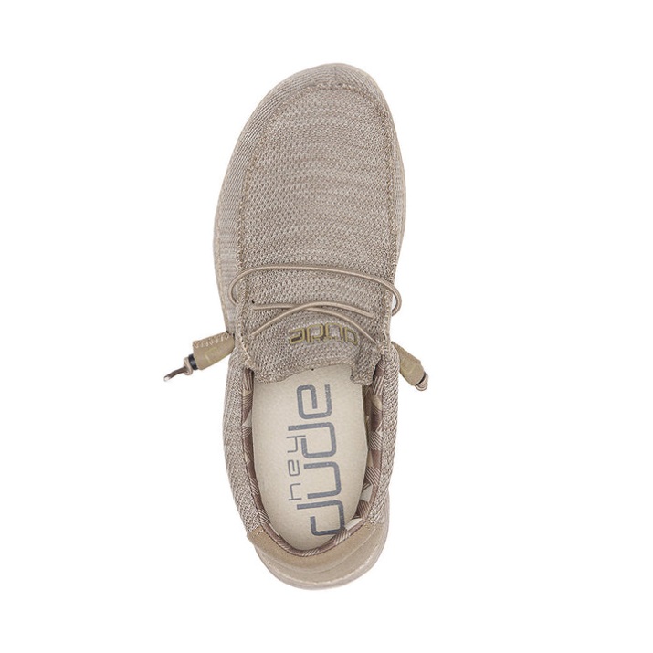 Hey Dude Wally Sox Beige in verschiedenen Perspektiven