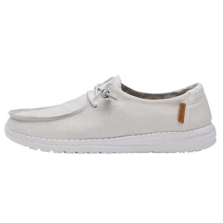 Hey Dude Wendy Chambray White Front Display