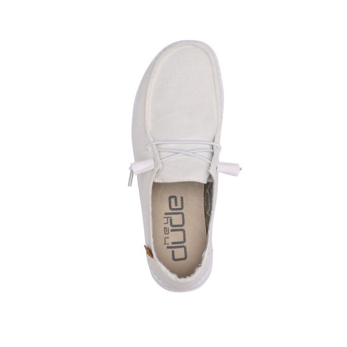 Hey Dude Wendy Chambray White zeigt verschiedene Winkel