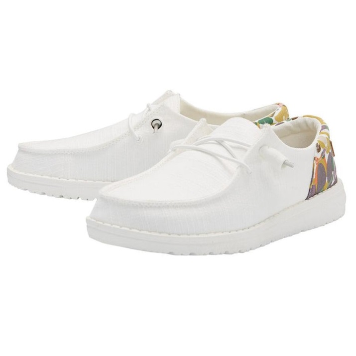 Hey Dude Wendy Funk Chambray White Side Details Anzeige