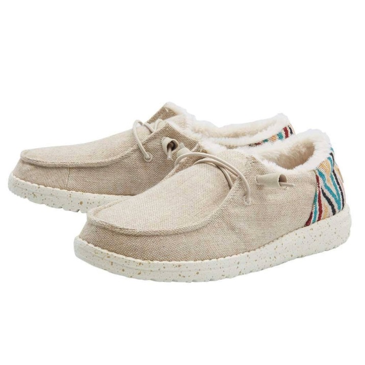 Hey Dude Wendy Funk Wollbeige Nebendetails