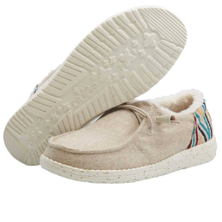 Hey Dude Wendy Funk Wollbeige interne Details Anzeige