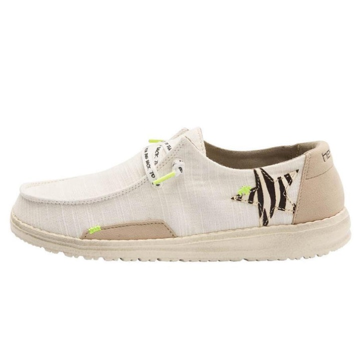 Hey Dude Wendy Dschungel Zebra Stern Weiß
