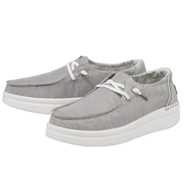 Chambray Stoffnähe
