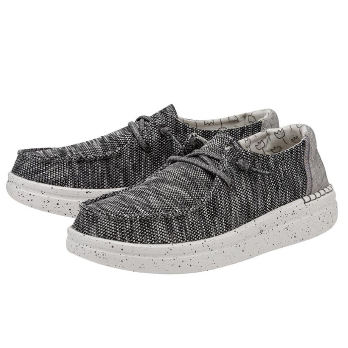 Hey Dude Wendy Rise Sox Grey Seitenansicht