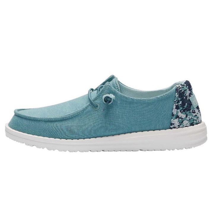Hey Dude Wendy Stretch-Fleece Meerblau Damenschuh