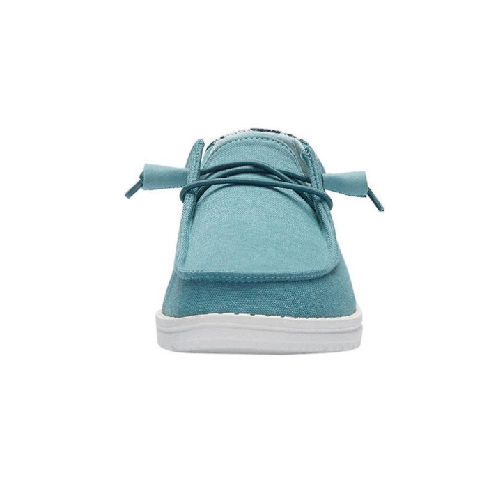 Hey Dude Wendy Stretch-Fleece in Meerblau an verschiedenen Outfits