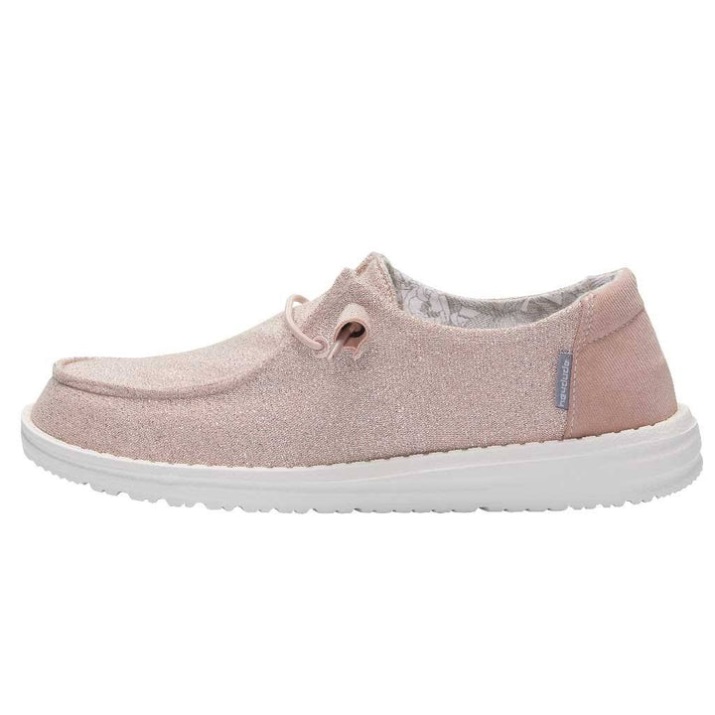 Hey Dude Wendy Stretch Funkelndes Pink Front Display