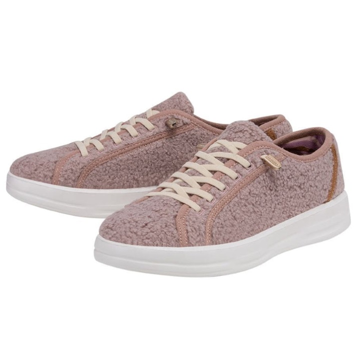 Detailansicht Karina Sherpa Toscany Pink