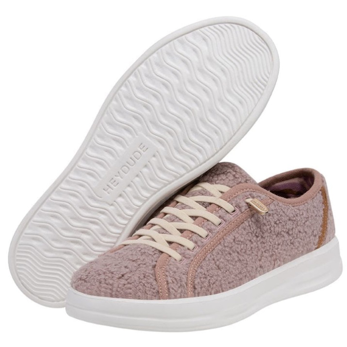 Karina Sherpa Toscany Pink seitliche Ansicht