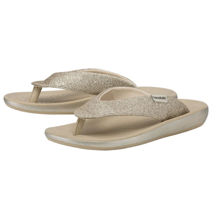 Detailansicht der Meg Glitter Sandalen