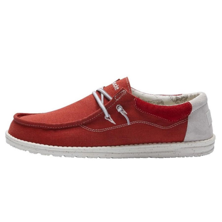 Wally Flow Pompeian Red Hey Dude Schuhe Frontanicht