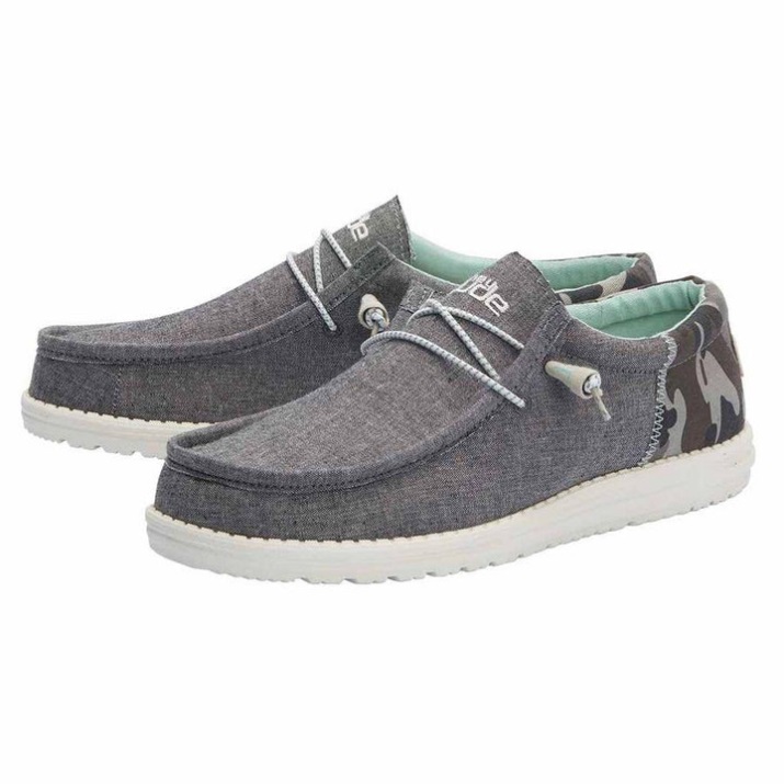 Wally Funk Camo Brown Seite Details