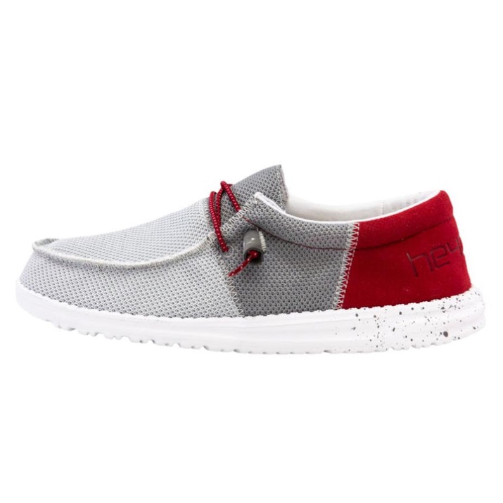 Wally Sox Funk Dunkelgrau Rot Hey Dude