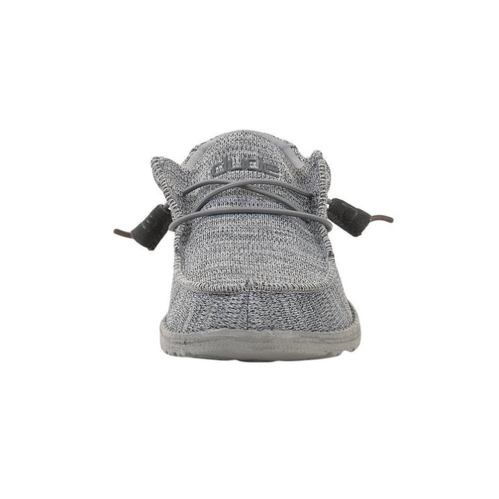 Wally Sox Grey Hey Dude Schuhe von oben