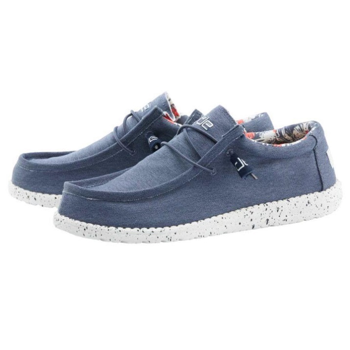 Wally Stretch Blue seitliche Ansicht