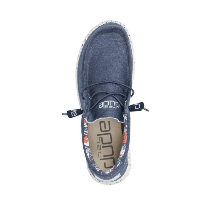 Wally Stretch Blue Komfortdetails