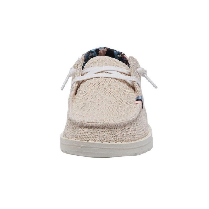Wendy Boho L Aztec Pink Hey Dude Schuhe von oben