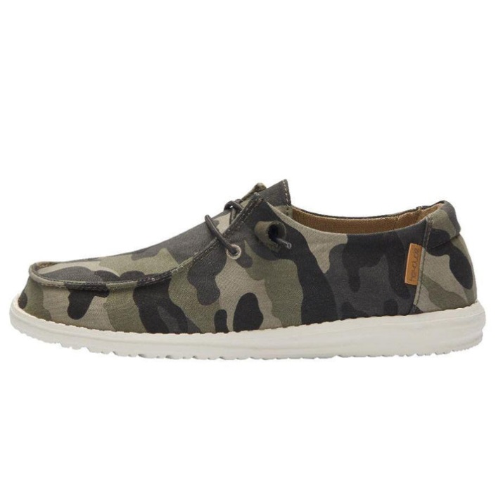 Wendy Camo Hey Dude Front Display