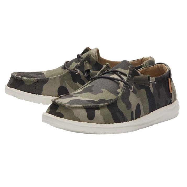 Wendy Camo Hey Dude Side Details