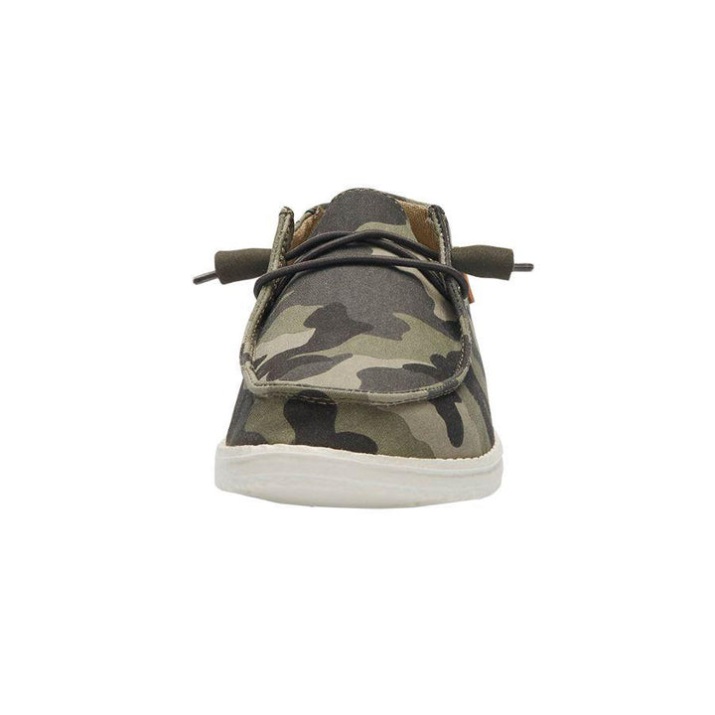 Wendy Camo Hey Dude Elastic Shoelace System