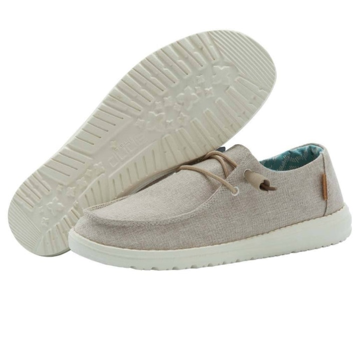 Wendy Chambray Beige Detailansicht der Sohle