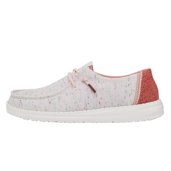 Wendy Konfetti Pink Hey Dude Schuhe Frontansicht