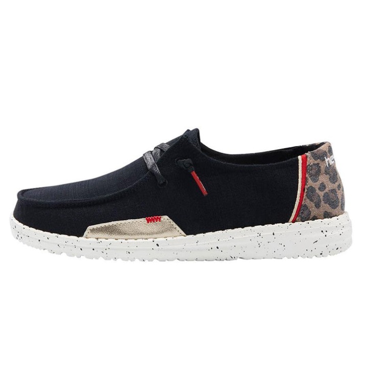 Wendy Jungle Black Hey Dude Herren Schuhe vorne Ausstellung