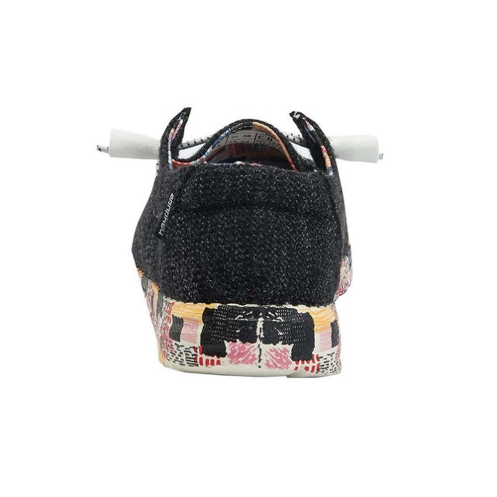 Wendy Print Schwarz Geo Schuhe von oben
