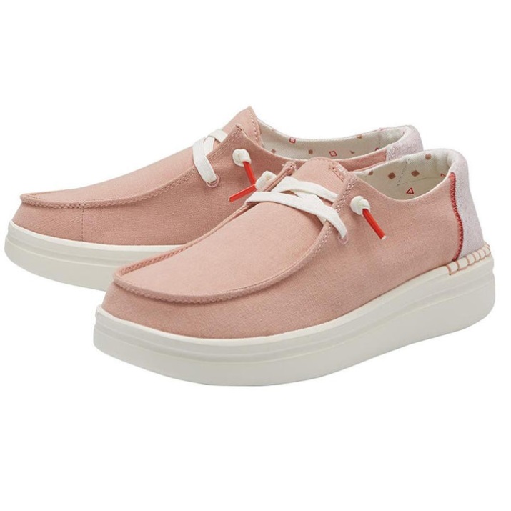 Wendy Rise Chambray Rose Hey Dude Schuhe Seitenansicht