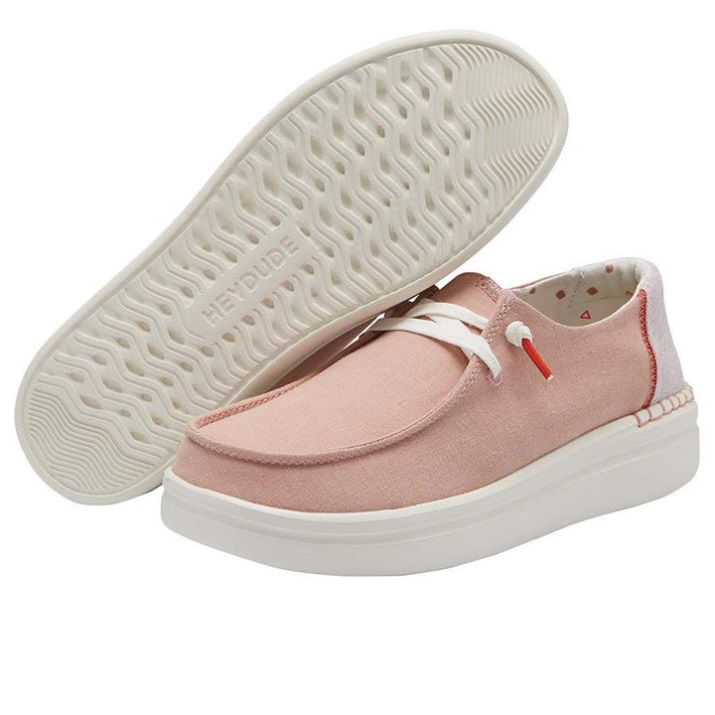 Wendy Rise Chambray Rose Hey Dude Schuhe Detailansicht