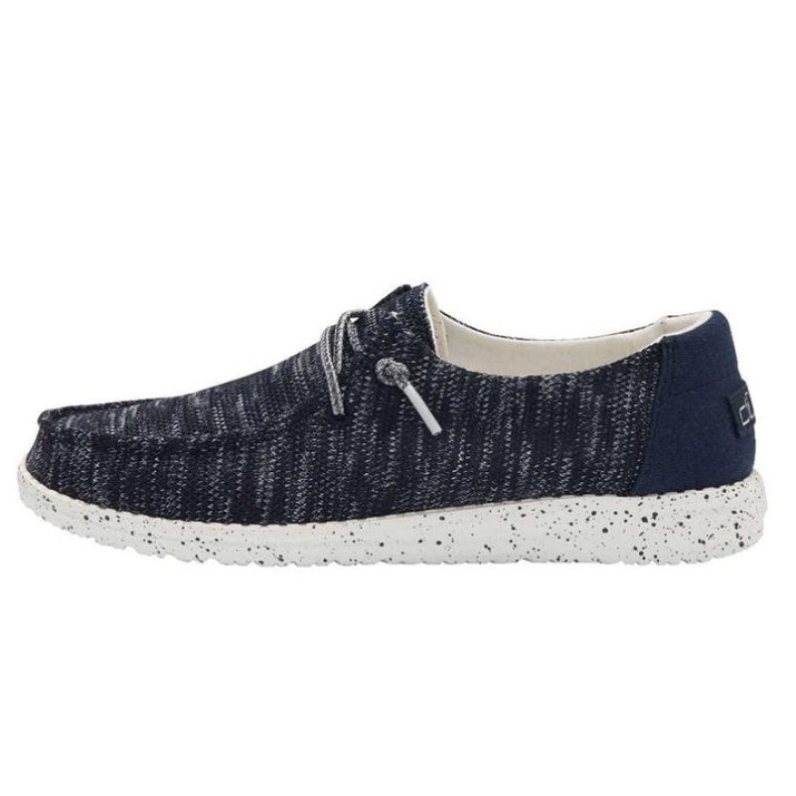 Wendy Sox Marine Hey Alter Damenschuhe in Blau