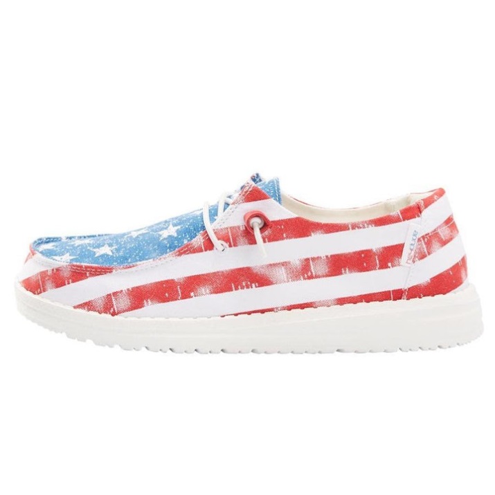 Wendy Star Spangled Hey Dude Schuhe für Herren Frontansicht