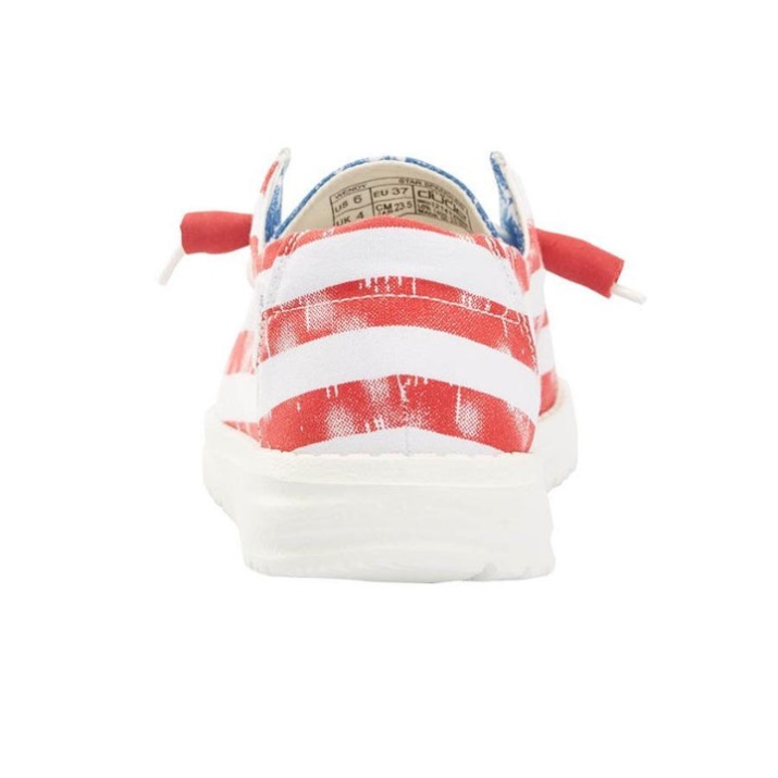 Wendy Star Spangled Hey Dude Schuhe verschiedene Perspektiven