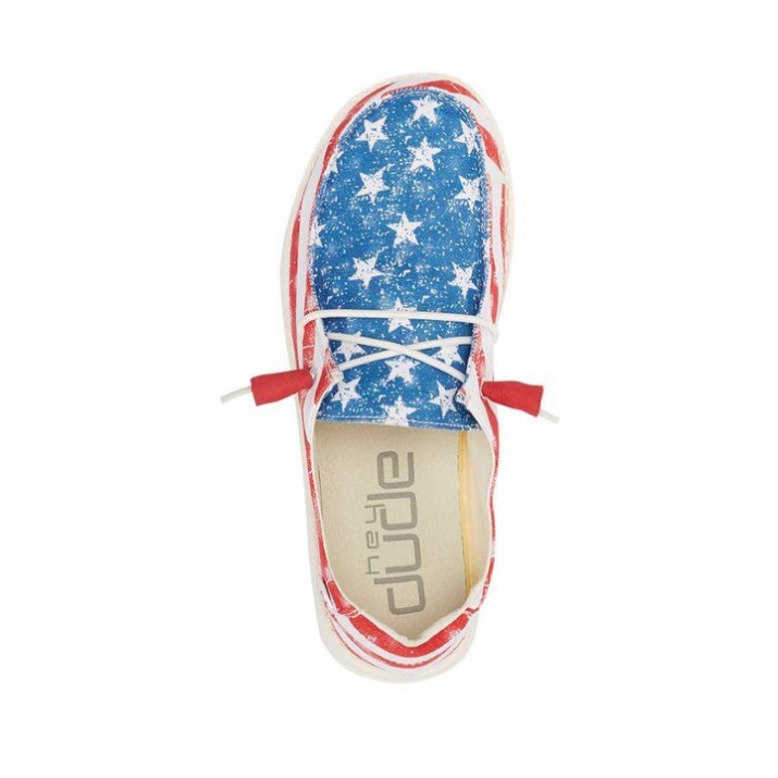 Wendy Star Spangled Hey Dude Schuhe Tragekomfort