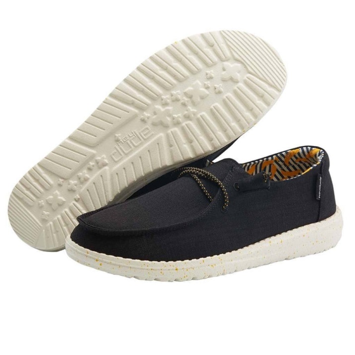 Hey Dude Wendy Stretch Black Bananas - Detailansicht