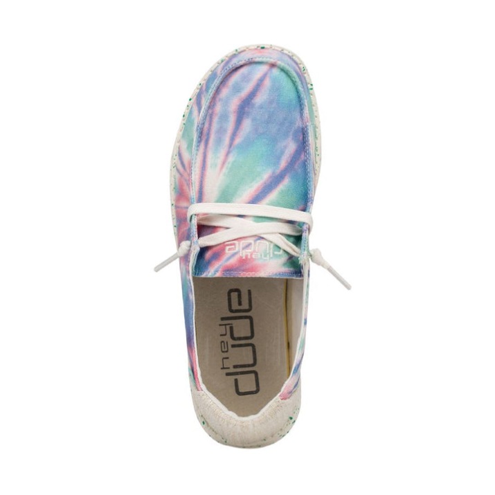 Wendy Tie Dye Rose Candy Nahaufnahme des Materials